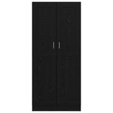 Book Cabinet Black Oak 82.5 x 30.5 x 185 cm Engineered Wood 3394793