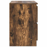 TV Cabinet Smoked Oak 60x35x54 cm Engineered Wood 861782