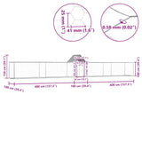 Chicken Coop 9x1x1.5 m Galvanised Steel 144561