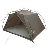 Tunnel Tent Brown and Grey 4-Person 42019360