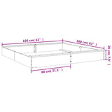 Sandbox with Seats Grey Square Solid Wood Pine 825039