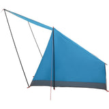Camping Tent with Roof Blue 223 x 163 x 130 cm Taffeta 42001191