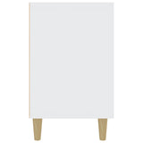 ZNTS Sideboard White 100x36x60 cm Engineered Wood 812510