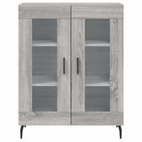 Highboard Grey Sonoma 69.5x34x180 cm Engineered Wood 3199639