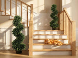 Decorative Artificial Plants Set of 2, UV Resistant Fake Plants in Pot for Indoor Outdoor Decor, 120 T3398P552680