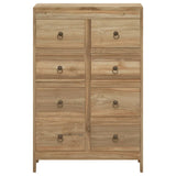 ZNTS Chest of Drawers 55x30x90 cm Solid Wood Teak 340740