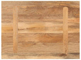 Table Top 80x80x2.5 cm Square Solid Wood Mango 371480