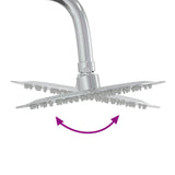 Outdoor Shower 206 cm Solid Pine Wood and Stainless Steel White 886333