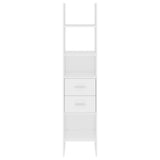 Book Cabinet White 40x35x180 cm Engineered Wood 803416