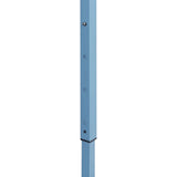 Foldable Tent with 3 Walls 3x4.5 m Blue 44971