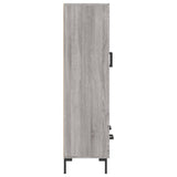 Highboard Grey Sonoma 69.5x31x115 cm Engineered Wood 828306
