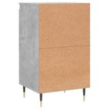 Sideboards 2 pcs Concrete Grey 40x35x70 cm Engineered Wood 831045