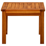 316394 Garden Coffee Table 45x45x36 cm Solid Acacia Wood