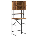 Washing Machine Cabinet Old Wood 68 x 48.5 x 194 cm 871367