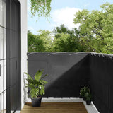 Balcony Screen Anthracite 120x1000 cm 100% Polyester Oxford 4000062