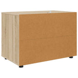 Storage Cabinet Sonoma Oak 80 x 48 x 57 cm Engineered Wood 888819