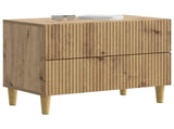 Bedside Cabinet Artisan Oak 62 x 34.5 x 48 cm Engineered Wood 894554