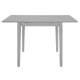 Extendable Dining Table Grey x80x74 cm MDF 247627