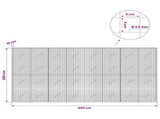 Gabion with 3.5 mm Wire and 5x5 cm Mesh 400x10x200 cm 3462098