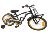Kids Bike 16 Inches for 4-6 Years Old Black 42009301