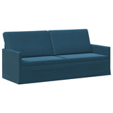 Sofa Set 2 pcs Blue Velvet 3433225