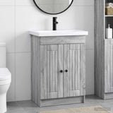 Bathroom Furniture Set Grey Sonoma 78.5 x 37.5 x 81 cm 3404200