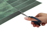 Rectangular Tile 50 pcs Dark Green 29 x 23 x 0.08 cm 42046158