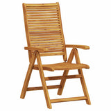 Garden Dining Set Folding 3 pcs Brown Solid Acacia Wood 3375630