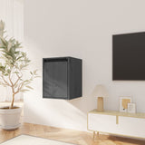 Wall Cabinets 2 pcs Grey 30x30x40 cm Solid Wood Pine 813480
