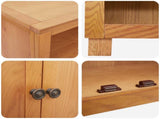 Storage Furniture Set with Storage Brown Engineered wood 3328622