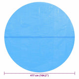 Pool Cover Blue 417 cm PE 92146
