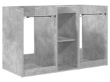 Golf Cabinet Plain Concrete Grey 102 x 45 x 85.5 cm 899458