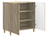 Sideboard Sonoma Oak 66 x 34.5 x 90 cm Engineered Wood 895047