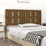 Bed Headboard Honey Brown 155.5x4x100 cm Solid Wood Pine 817998