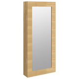 Mirror Jewellery Cabinet Wall Mounted 30x8.5x67 cm 353210