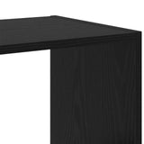 Bookcase Black Oak 102 x 32 x 102 cm 8009602