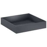Garden Planter Anthracite 100 x 100 x 20 cm Cold-rolled Steel 8005026