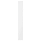 Toilet Cabinet ZWOLLE High Gloss White 66 x 25.5 x 190 cm 896479