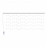 LED Star Curtain Fairy Lights 500 LED Cold White 8 Function 328807
