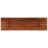 Table Top 120x40x2.5 cm Rectangular Solid Wood Reclaimed 371040
