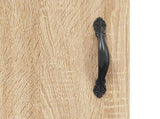 Highboard Sonoma Oak 69.5x34x180 cm Engineered Wood 3198436