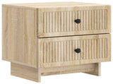 Bedside Cabinet Sonoma Oak 43 x 34.5 x 47.5 cm Engineered Wood 893839
