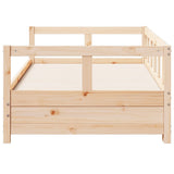 Daybed without Mattress 80x200 cm Solid Wood Pine 854949