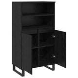 Highboard Black 60 x 36 x 110 cm Engineered wood 879622