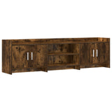 TV Cabinet 168 x 33 x 47 cm Smoked Oak Engineered Wood 8011183