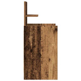 Bedside Cabinets with 2 Drawers 2 pcs Old Wood 38x34x80 cm 861370