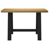Desk NOAIN A-Shaped Legs 120x50x75 cm Solid Wood Pine 4100039