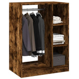 Wardrobe Smoked Oak 77x48x102 cm Engineered Wood 840811