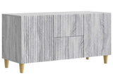 Sideboard Grey Sonoma 89 x 34.5 x 60 cm Engineered Wood 894661