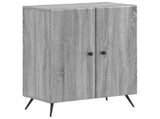 3 Piece Bathroom Cabinet Set BREDA Grey Sonoma Engineered Wood 3417483